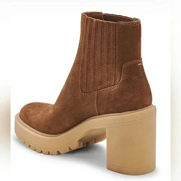 New Dolce Vita 9.5 Retro Lugsole Platform Waterproof Snow Rain Winter Booties - Picture 5 of 8